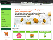 Tablet Screenshot of eshop.raselina.cz
